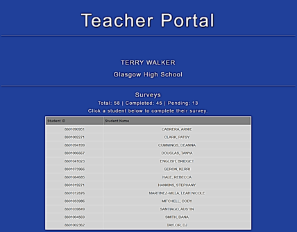 AS21 teacher portal